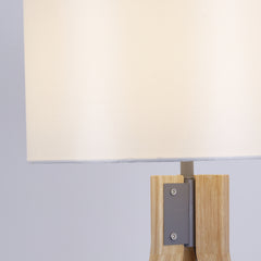Lampadaire scandinave Wanda Bois et Blanc