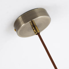 Suspension Odalia Verre Transparent fumé