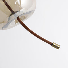 Suspension Odalia Verre Transparent fumé