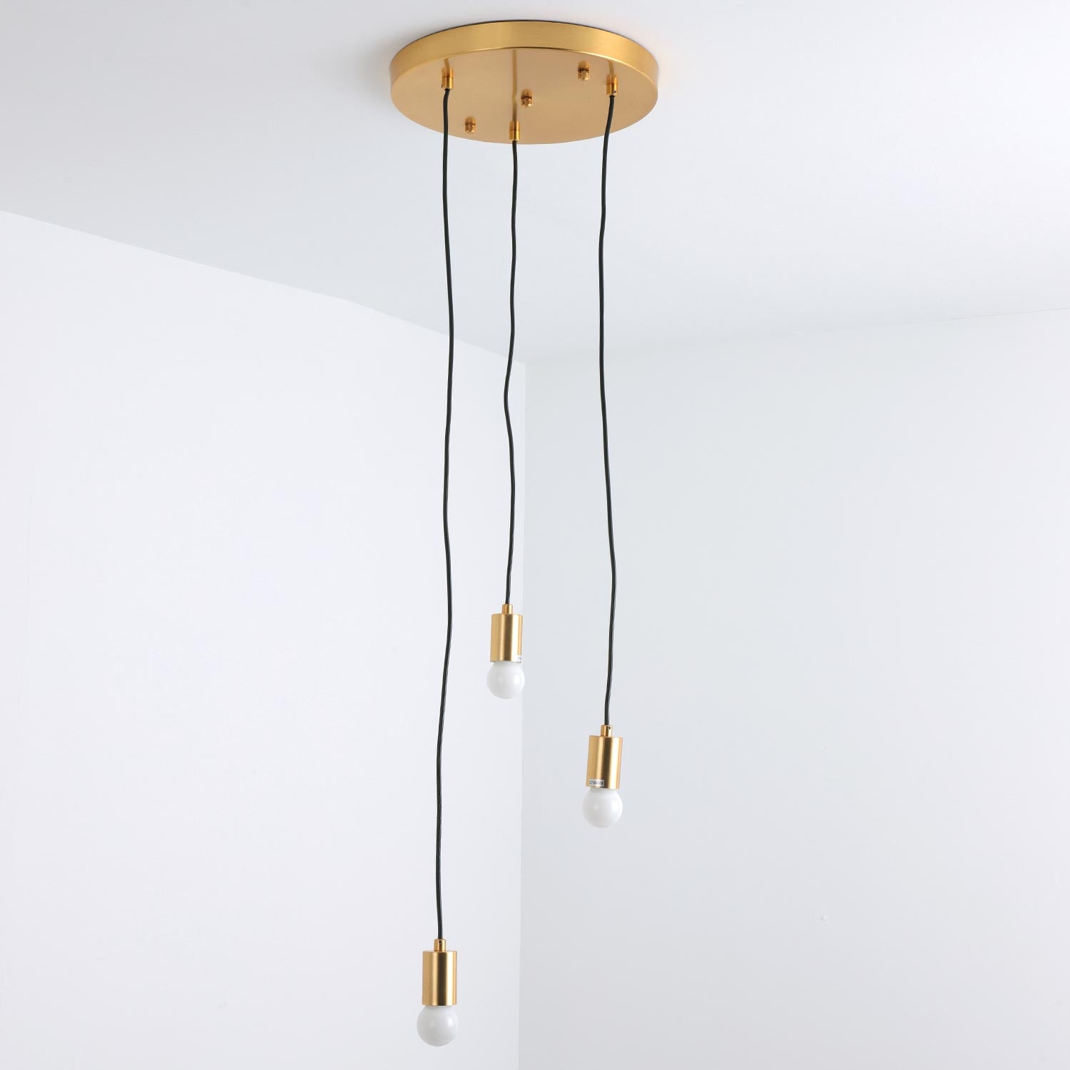 Suspension Triplado Métal Or