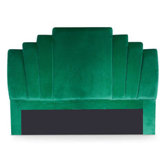 Tête de lit Avera 160 cm vert velours