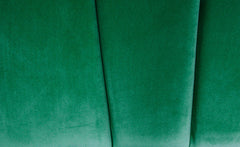 Tête de lit Avera velours vert 180 cm