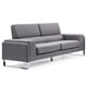 Canapé 3 places Barth en tissu gris clair