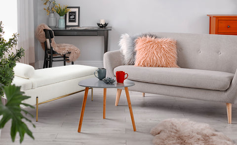 Banquette-coffre Belva moderne en tissu bouclette blanc L140cm