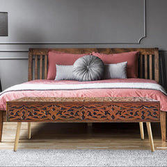 Bout de lit Jadida Cuivré