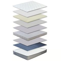Pack Lit-coffre Songe + Matelas Bedream 180x200cm Tissu bouclette Beige