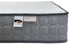 Pack Lit-coffre Songe + Matelas Bedream 180x200cm Tissu bouclette Beige