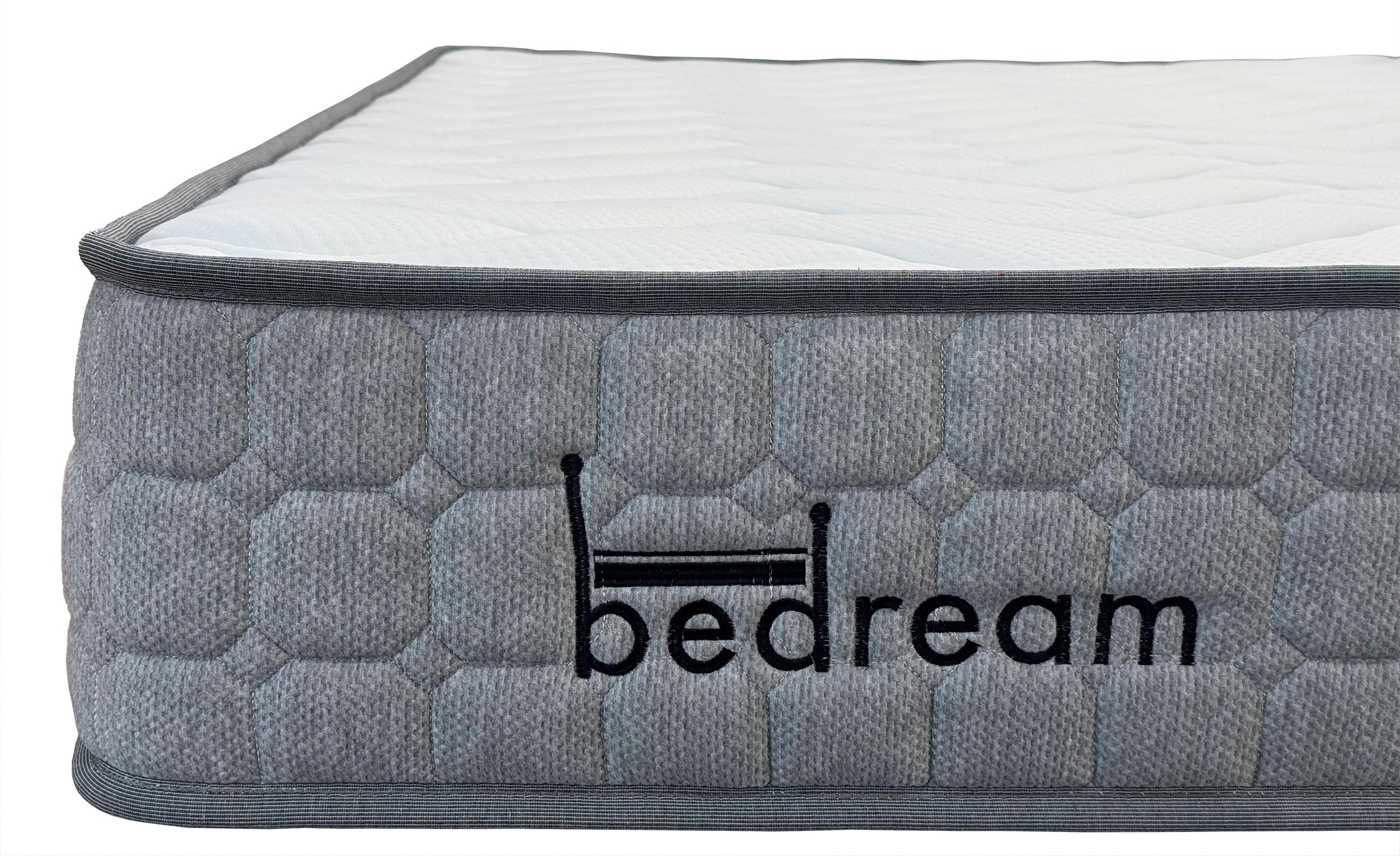 Pack Lit-coffre Songe + Matelas Bedream 160x200cm Tissu Beige