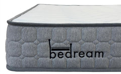 Pack Lit-coffre Songe + Matelas Bedream 180x200cm Velours Argent