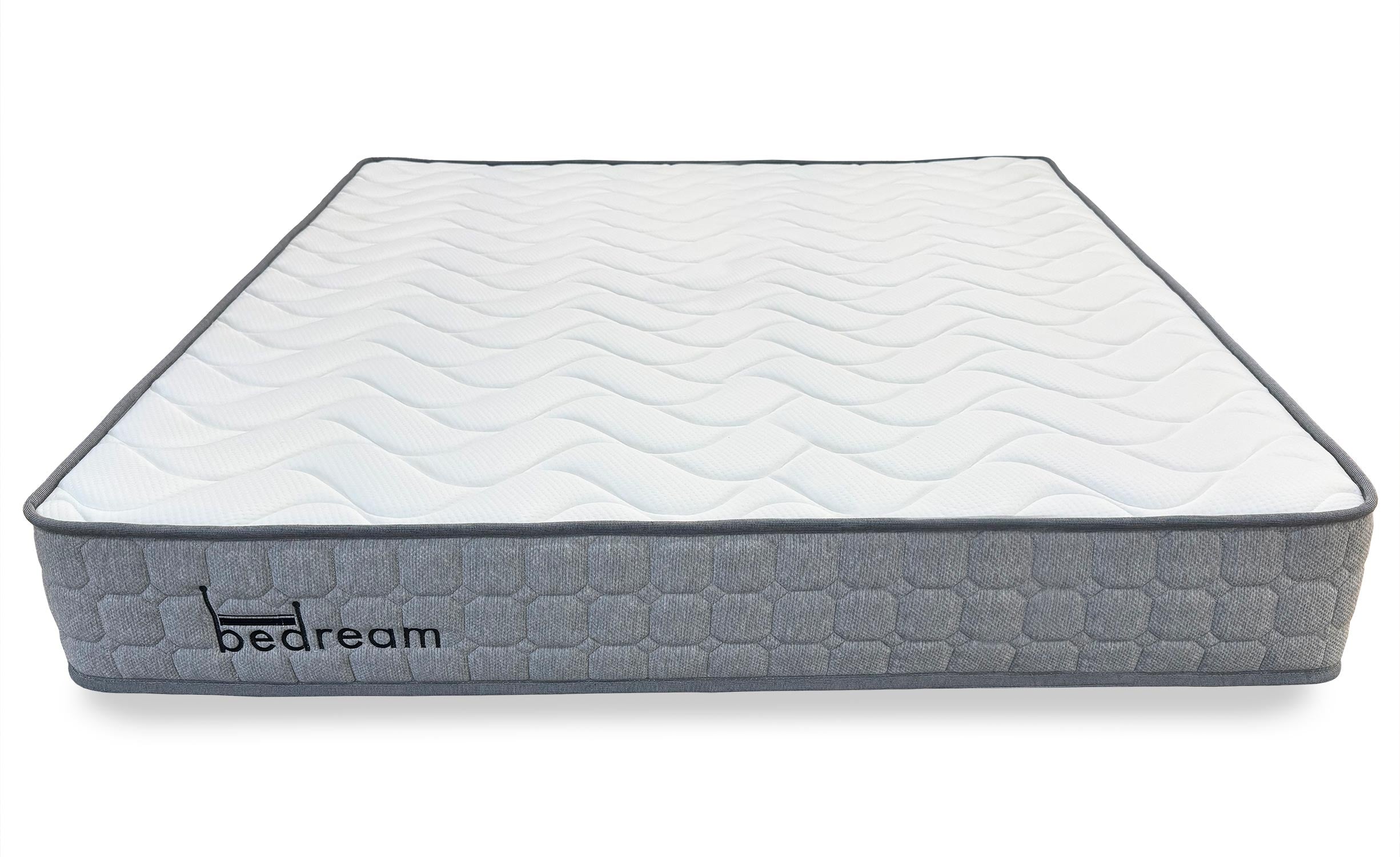 Pack Lit-coffre Songe + Matelas Bedream 160x200cm Tissu Beige