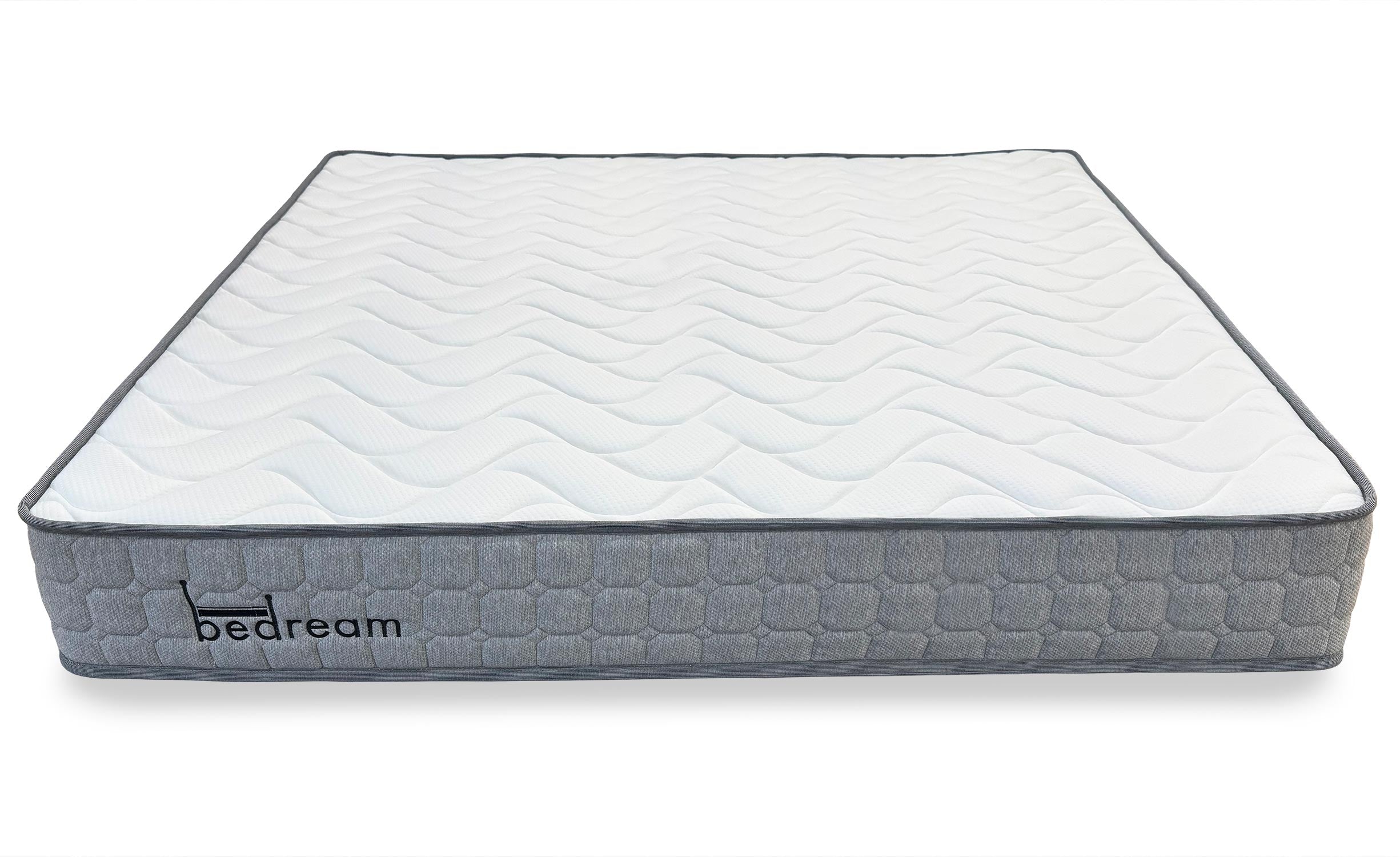 Pack Lit-coffre Songe + Matelas Bedream 180x200cm Velours Argent