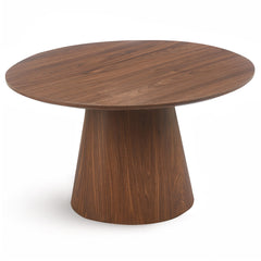 Ensemble de tables basses Ciria rondes bois foncé
