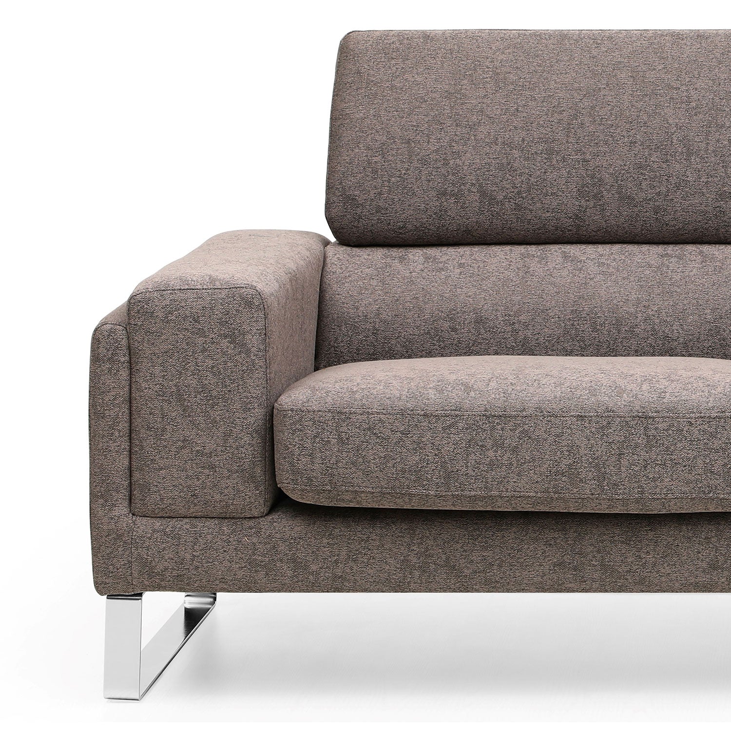 Canapé Barth 2 places Tissu Taupe