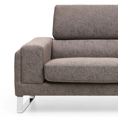 Canapé Barth 2 places Tissu Taupe