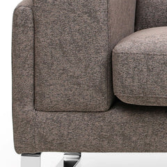 Canapé Barth 2 places Tissu Taupe