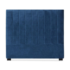 Tête de lit Chess 140cm Velours Bleu