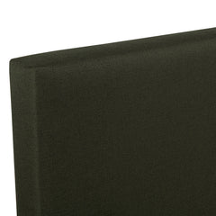 Lit-coffre complet avec tablettes et ports USB intégrés Lukas 180x200cm Tissu Vert