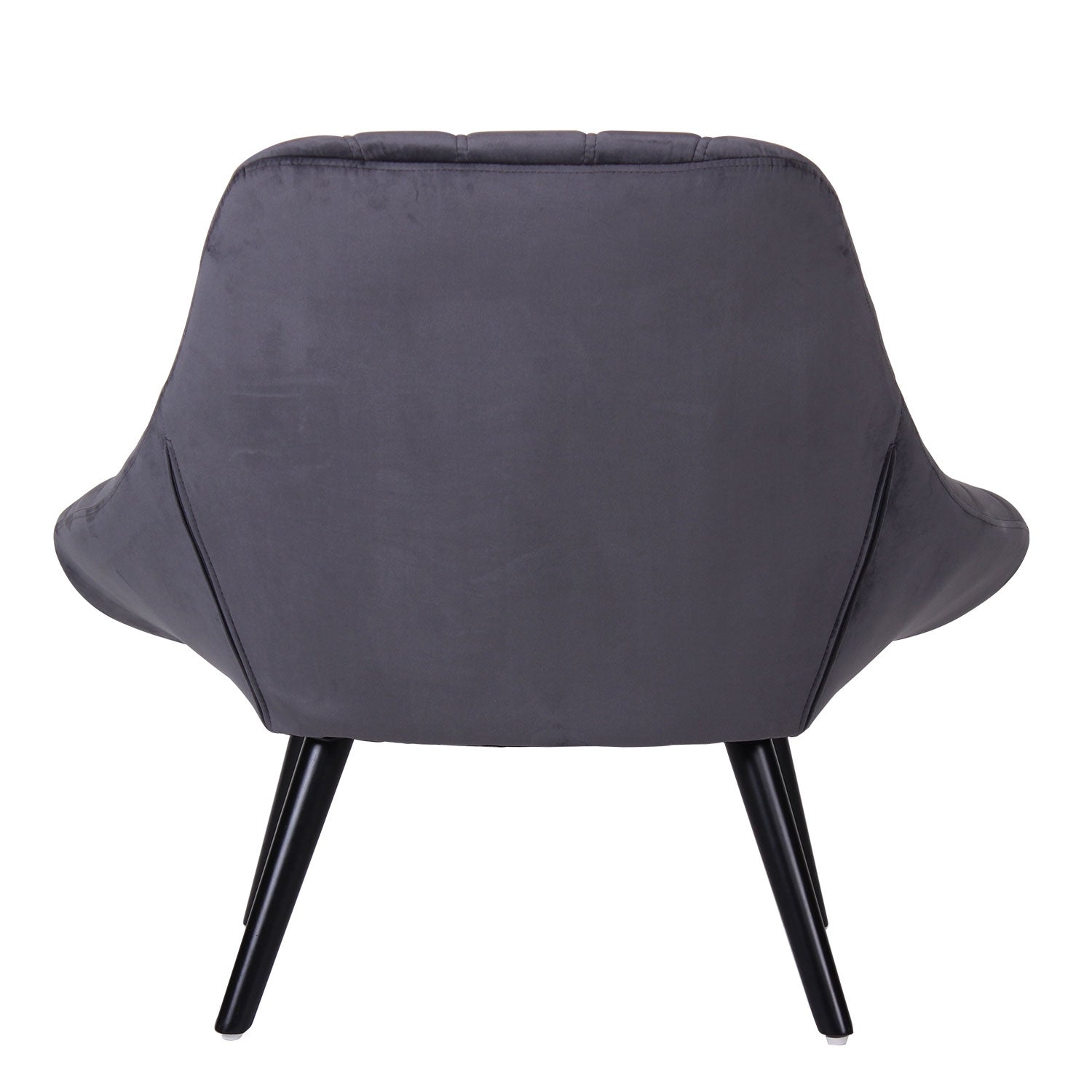 Fauteuil Danios Velours Gris