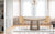 Table extensible Avintos ovale chêne clair