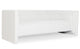 Canapé 3 places cubique Calian tissu bouclette crème