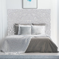 Tête de lit en bois sculpté Serena 180cm Bois Blanc