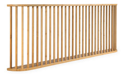 Tête de lit basse à barreaux spéciale futon Gariong L160cm Bambou