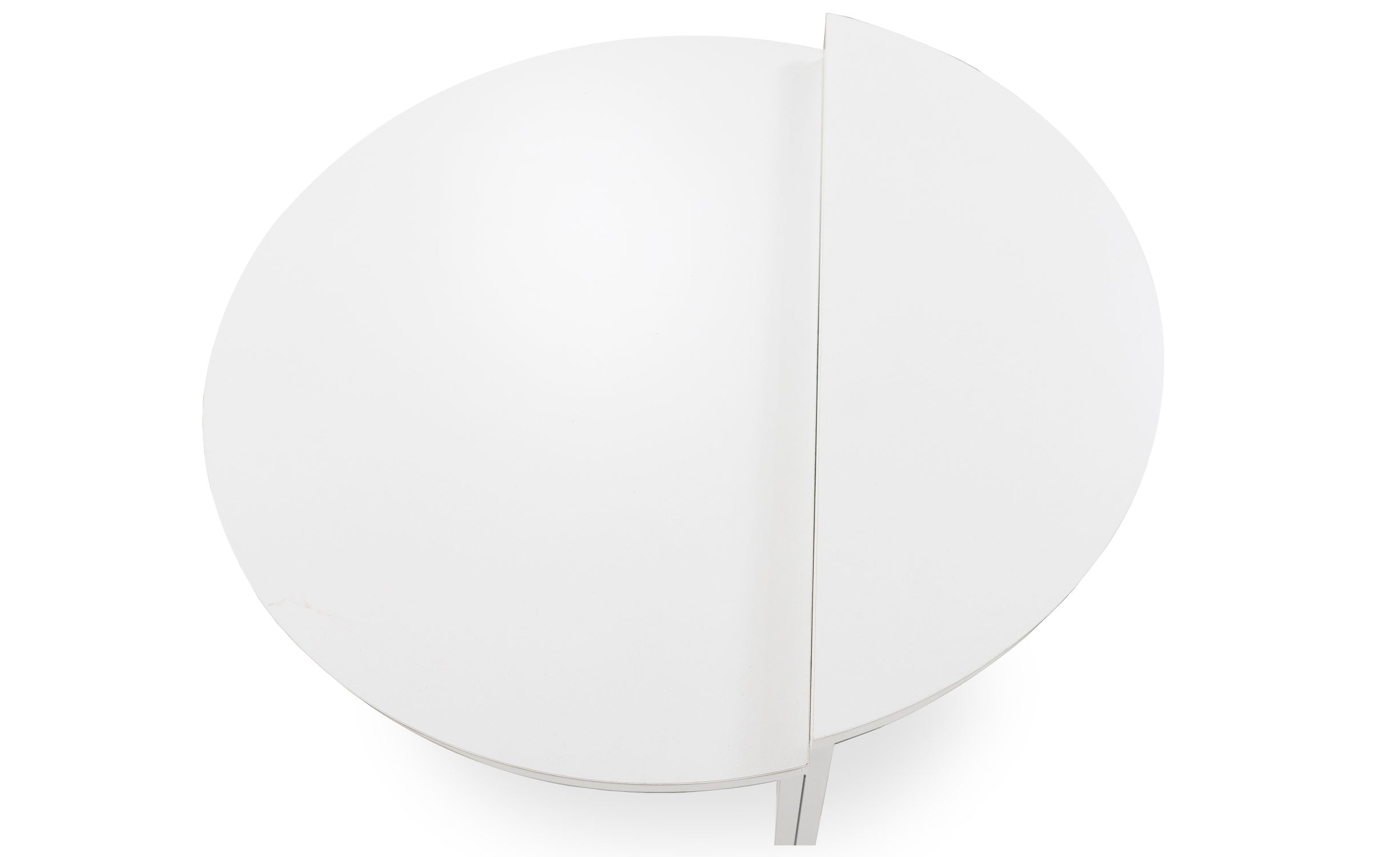 Set de 2 tables basses design Glowik Blanc mat