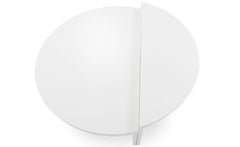 Set de 2 tables basses design Glowik Blanc mat
