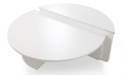 Set de 2 tables basses design Glowik Blanc mat