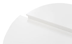 Set de 2 tables basses design Glowik Blanc mat