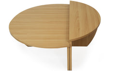 Set de 2 tables basses design Glowik Chêne clair