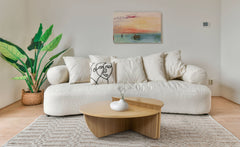 Set de 2 tables basses Callio chêne clair