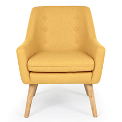 Lampadaire en tissu Alis jaune