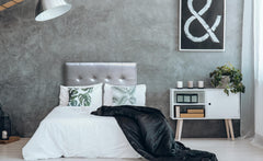 Tête de lit 90cm Adelle argent