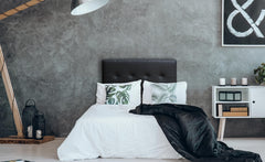 Tête de lit Adelle 90 cm coloris noir