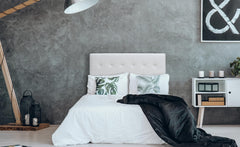 Tête de lit Adelle 140 cm en blanc