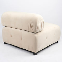 Canapé design modulable Hollywood Velours Beige