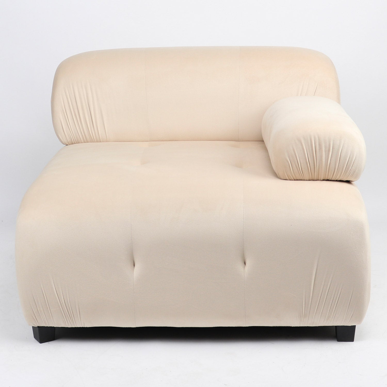 Canapé design modulable Hollywood Velours Beige