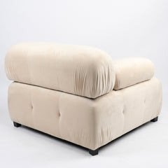 Canapé design modulable Hollywood Velours Beige