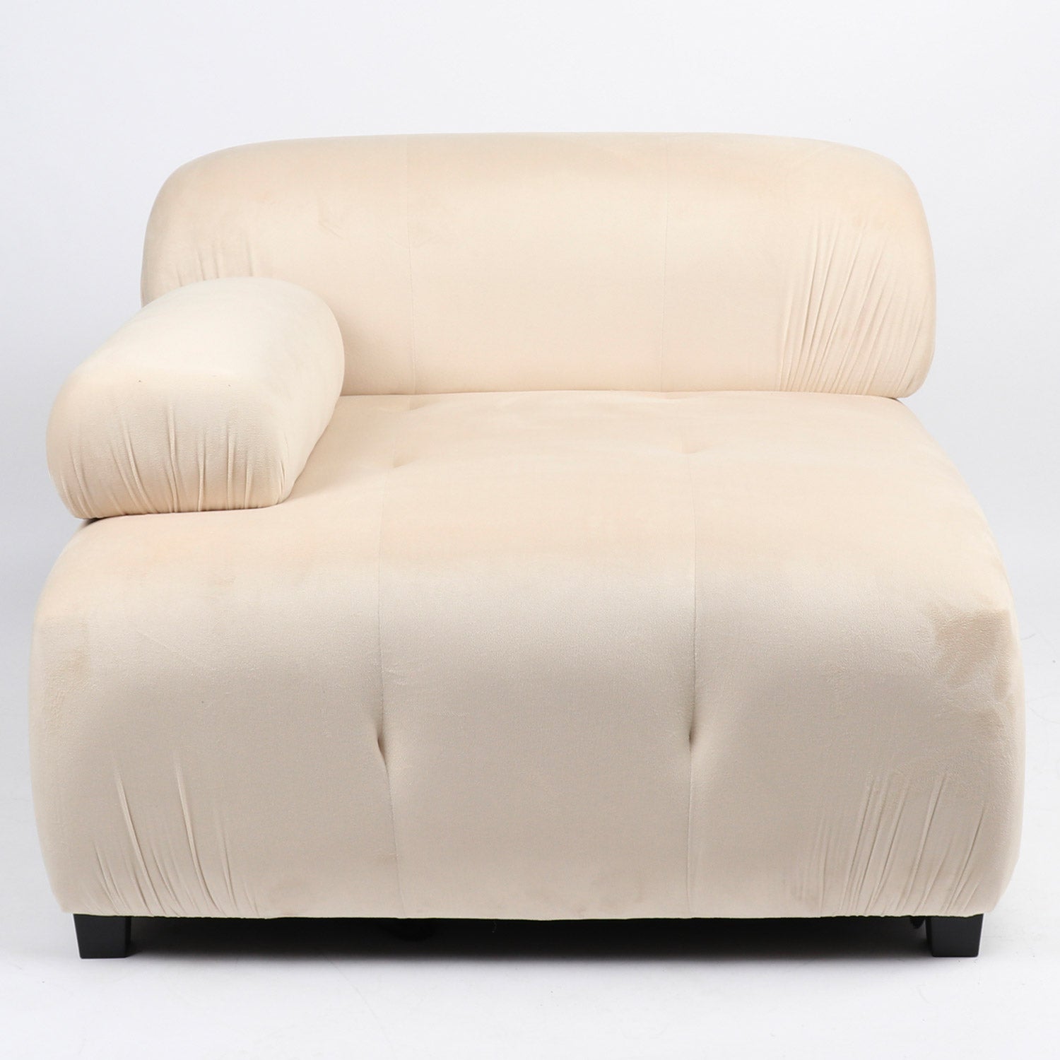 Canapé design modulable Hollywood Velours Beige