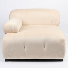 Canapé design modulable Hollywood Velours Beige