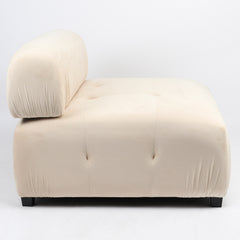 Canapé design modulable Hollywood Velours Beige