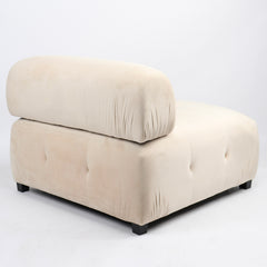 Canapé design modulable Hollywood Velours Beige
