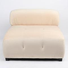Canapé design modulable Hollywood Velours Beige