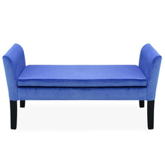 Banquette-coffre Idor Velours Bleu