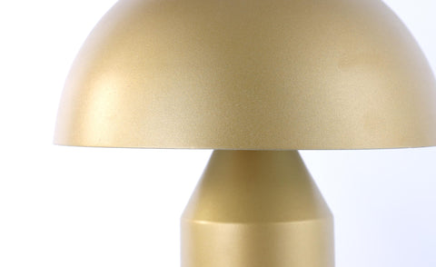 Lampe de table Mushroom Verre Or