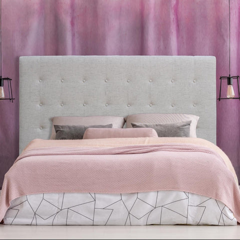 Cabecero Adelle 180 cm tela beige