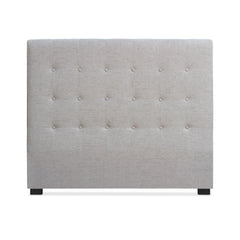 Tête de lit Adelle 140 cm en tissu beige