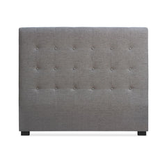 Tête de lit Adelle 140 cm tissu taupe