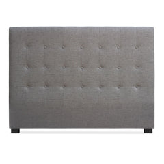 Tête de lit Adelle en tissu taupe 160 cm